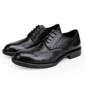 Chaussures habillées Oxford pour hommes, faites à la main, de haute qualité, à bout pointu, respirantes, antidérapantes, légères, à lacets, idéales pour l'été et les mariages. - Product Image 2