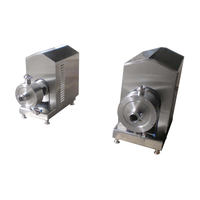 Machine sanitaire d'émulsion de dispersion de cisaillement élevé de canalisation d'étape de l'acier inoxydable