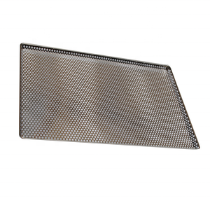 Bandeja para hornear perforada segura para alimentos Bandeja para hornear <span class=keywords><strong>de</strong></span> acero inoxidable <span class=keywords><strong>de</strong></span> tamaño/forma personalizada para panaderías domésticas y hornos comerciales - Product Image 3