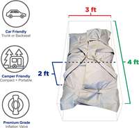 Fabricant de tente pneumatique automatique Maison gonflable extérieure tente flottante de camping pour 2-3 personnes tente de camping gonflable