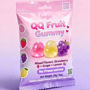 ถุงปิดผนึกกลางพิมพ์แบบกำหนดเองถุงบรรจุภัณฑ์ถุงลูกอมถุง Mylar กระเป๋าพลาสติกขนมขบเคี้ยวด้านหลังปิดผนึกด้านข้าง - Product Image 3