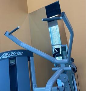 Appareil de musculation professionnel réglable à charges guidées, double fonctionnel, avec pile de poids de 80 kg, pour exercices dorsaux, pectoraux, triceps majeurs et mineurs - Product Image 6