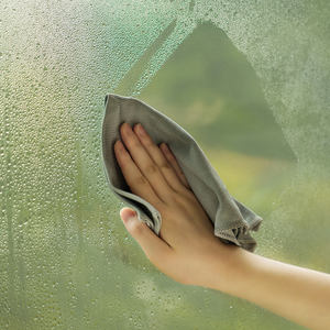 Paño de Limpieza para Gafas, Tejido de Fibra Corta, Antibacterial, Sin Rayones, Sin Pelusas, Sin Manchas, para Gafas, Espejos y Lentes de Acero - Product Image 1