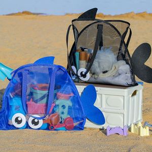 Bolsa de Playa de Malla con Asa, Bolsa Grande para Juguetes Familiares y Artículos Esenciales para Vacaciones - Product Image 2