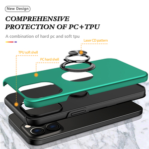 เคสตั้งโทรศัพท์มือถือแบบพับได้สำหรับ <span class=keywords><strong>iPhone</strong></span> 15 <span class=keywords><strong>PRO</strong></span> <span class=keywords><strong>MAX</strong></span> <span class=keywords><strong>11</strong></span> 12 13 <span class=keywords><strong>14</strong></span> Plus 2 in 1 360เคสขาตั้งมีห่วงใส่นิ้วทำจากโลหะ - Product Image 4