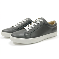 Chaussures décontractées pour hommes en cuir de vachette véritable de qualité supérieure, confortables, antidérapantes, minimalistes, pour tous les jours