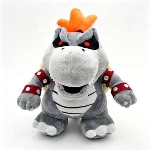 Grande Peluche Géante Bowser Super Douce Jaune Bleu Vert Gris pour Figurine Remplie de Coton PP Cadeau Enfant ODM - Product Image 2