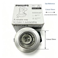 Spot LED encastré en forme de colline, à coupelle profonde, anti-éblouissement, protection oculaire, spectre complet, pour salon domestique, 3W 220V