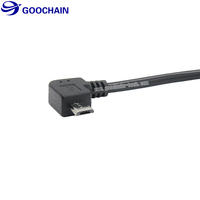 90 degrés 1ft USB C mâle à USB Micro 5pin mâle fonction otg câble pour Drone DJI