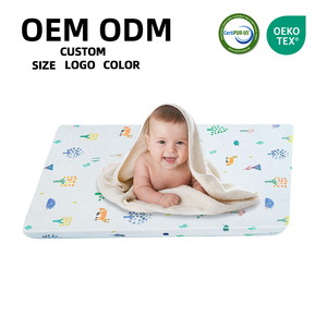 Colchón de Espuma para Cuna Mini de 2 Etapas Personalizado OEM ODM, Impermeable, con Funda Extraíble, Portátil, para Bebés e Infantes - Product Image 2