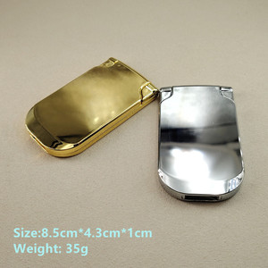 Nhà máy tùy chỉnh mô hình logo, xách tay mini Vanity gấp gương và lược - Product Image 2