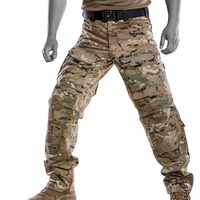 Pantalon de randonnée imperméable multi-poches toutes saisons, genoux renforcés, camouflage woodland, pantalon tactique pour homme, adapté à la chasse et au tir à l'air comprimé