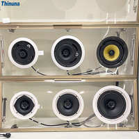 Thinuna MS-10SUB-T II système de sonorisation 10 "haut-parleur de plafond Woofer Subwoofer 100V 240W haute qualité usage domestique Subwoofer à pression constante