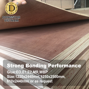 Bintangor Face Plywood E0 E1 E2 Environmental Grade Commercial Plywood for Furniture <b>Cabinet</b> - Product Image 3
