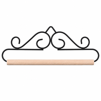 Support mural pour drapeau de jardin de 12 pouces, support pour bannière en tissu pour décoration extérieure, support de présentation pour quilteurs et rangement