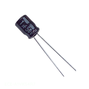 Original Through Hole CAP ALUM 4.7UF 20% 35V RADIAL TH 4.7 uF ECE-A1VKS4R7 <b>Capacitor</b> - Product Image 1