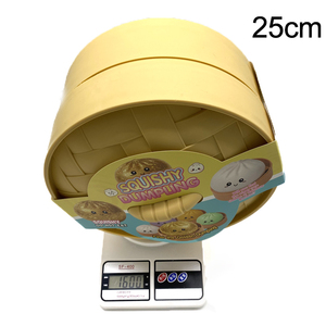 Jumbo Soft Squishy Dumplings <b>Toys</b> 25cm 15cm 8.5cm 5cm Steamed <b>Box</b> Squeeze Bun for Adults and Kids Stress Relief - Product Image 3