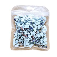 Offre Spéciale – 30 pièces/sac – Décorations d'ongles 3D en résine, thème Halloween, non toxiques, avec logo personnalisé, breloques plates pour nail art