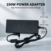 Adaptateur chargeur d'alimentation pour ordinateur portable 150W PD 3.0 ignifuge 19.5V 7.7A 4.5*3.0MM pour ordinateurs portables