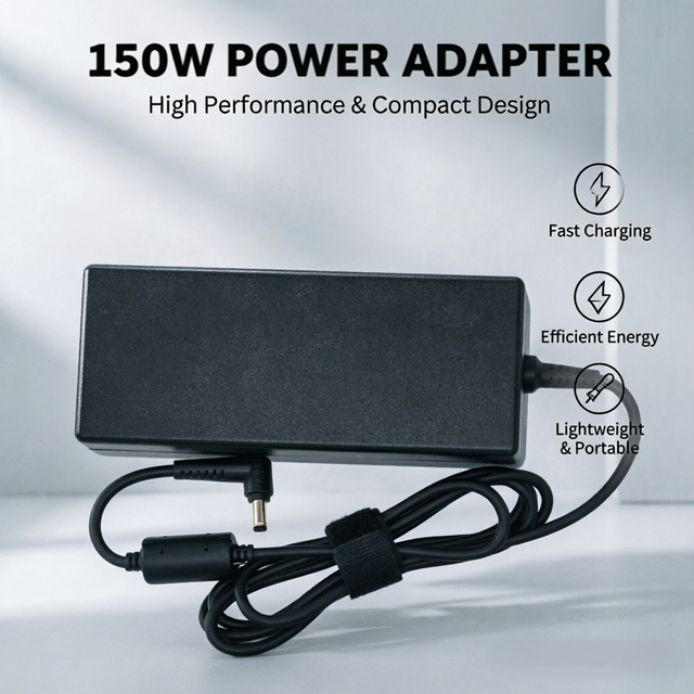 150W PD 3.0 Fireproof Laptop Adapter Charger Power Supply 19.5V 7.7A 4.5*3.0MM for Laptops