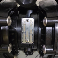 Husky pompa diafragma pneumatik, seri 515 K05D D51277 (pompa aneh) kinerja tinggi perawatan air industri 15 GPM 100 PSI