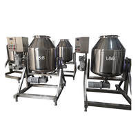 Mélangeur rotatif à tambour en acier inoxydable 350L L&B, prix usine, pour épices et poudres