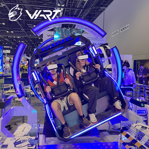 Thiết bị rạp chiếu phim vart 9D VR ghế giả lập trò chơi thực tế ảo cho công viên VR - Product Image 5