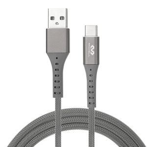 Câble <span class=keywords><strong>de</strong></span> données tressé en gros, micro USB, filet <span class=keywords><strong>de</strong></span> pêche, charge rapide 2.4A, câble <span class=keywords><strong>de</strong></span> chargeur <span class=keywords><strong>de</strong></span> téléphone portable <span class=keywords><strong>de</strong></span> type C - Product Image 3