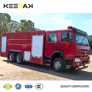Camión <span class=keywords><strong>de</strong></span> <span class=keywords><strong>Bomberos</strong></span> HOWO 6x4 con Espuma, 16000L, Equipo <span class=keywords><strong>de</strong></span> <span class=keywords><strong>Bomberos</strong></span> Euro 3, Camiones <span class=keywords><strong>de</strong></span> <span class=keywords><strong>Bomberos</strong></span> Reales para Plantas Petroquímicas y Uso Industrial - Product Image 5