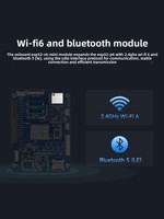 Snow ESP32-P4 LCD Development Board 7" HMI Touch All-in-One Interaksi Suara AI Wi-Fi 6 untuk 5.0