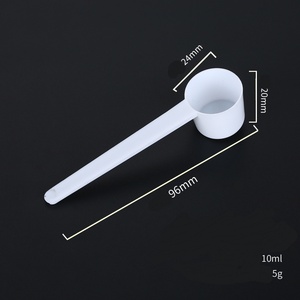 <span class=keywords><strong>Cuchara</strong></span> medidora blanca de plástico al por mayor cucharas de gramo cucharas <span class=keywords><strong>para</strong></span> comida leche detergente en polvo medicina - Product Image 5