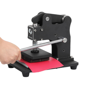 Prensa manual de troquelado para papel y cuero; Máquina de troquelado manual para cuero - Product Image 3