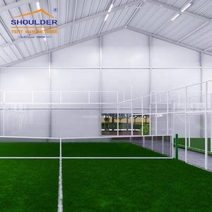 Copertura elettrica tetto esterno Paddle Tennis campo Cancha De Pickleball tenda struttura isolato in lega di alluminio tenda sportiva - Product Image 2