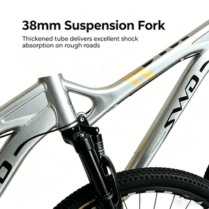 Bicicleta Urbana para Adultos, Resistente a la Intemperie, con Llantas Antipinchazos de 24/26 Pulgadas y <span class=keywords><strong>Guardabarros</strong></span> Completos para Días Lluviosos - Product Image 4