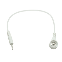 Vente en gros de fil d'électrode 2.0 broches à 3.9 câble Ecg mâle 4.0mm pour la stimulation de thérapie par électrode