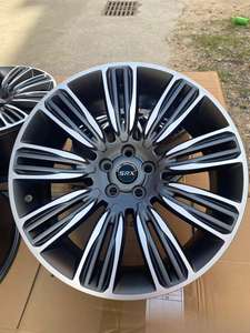 Rines Forjados Personalizados SRX Nuevos, Acabado Pulido, de 16-24 Pulgadas, Aluminio T6061, Prensado a 12000T, para Corvette, Color Plata - Product Image 3