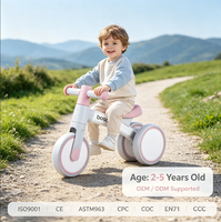 Bicicletta Senza Pedali per Bambini Durevole, Leggera e di Alta Qualità, Adatta per Bambini da 1 a 4 Anni