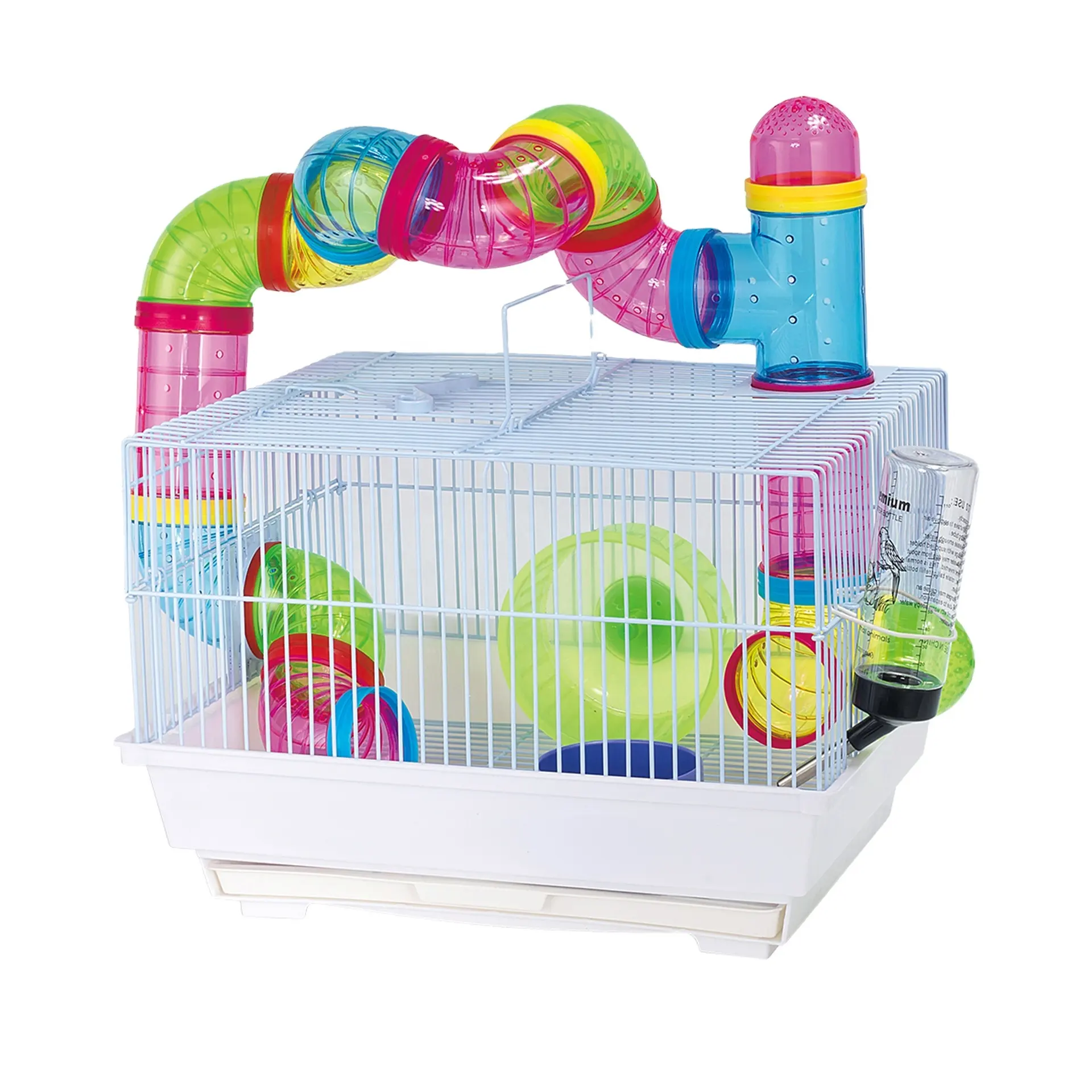 ORIENPET & OASISPET Luxury Wire Hamster cage Colorful pipe Ready stocks OPT39249 pet cage