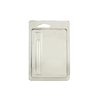 Blister en plastique personnalisé de 1ml pour seringue en verre avec carte de couleur