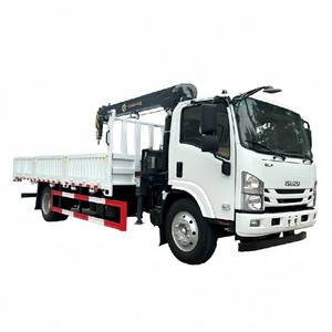 Camión de Carga ISUZU 700P de 5 Toneladas con Grúa Telescópica Montada, Camión con Grúa en Venta - Product Image 1