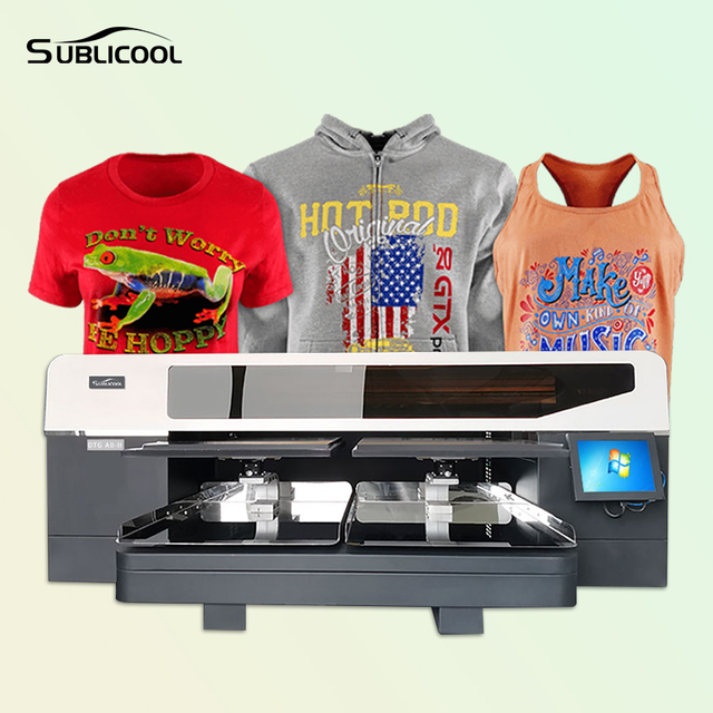 Sublicool Best Selling Products A0 DTG Direct to Garment Printer Inkjet Textile Cotton Digital Printing T-shirt Machine