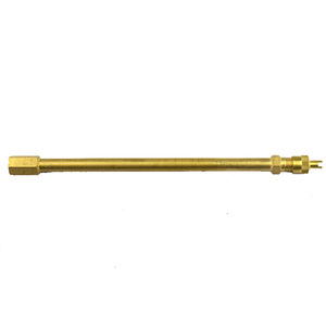 Varilla de extensión de válvula de neumático de cobre, varios tamaños, para válvula sin cámara de coche, camión, sedán, boca americana - Product Image 5