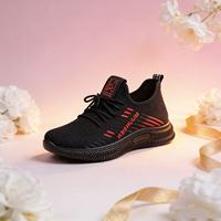 Chaussures de course et de tennis tendance pour hommes - Légères, respirantes, avec empeigne en tissu confortable pour le printemps/été/automne