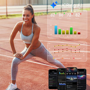 Jcring X6b Android Goud Roestvrij Staal Titanium Smartring Bloed Gezondheid Risicobeoordeling Slimme <span class=keywords><strong>Ring</strong></span> Voor Mannen Vrouwen Meisje Koppel - Product Image 4