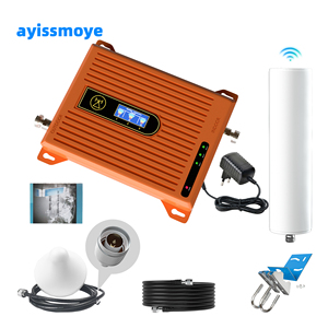 Amplificateur de Signal GSM 4G Tri-Bande AYS pour Usage Domestique <span class=keywords><strong>Couverture</strong></span> 500-1000 m² avec 2 Antennas Externes 8.0 dBi - Product Image 2