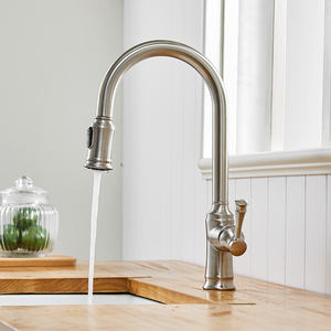 FLG case prefabbricate rubinetti armadi da cucina monocomando rubinetto acciaio inossidabile Pull Down spruzzatore lavello da cucina rubinetto dell'acqua - Product Image 3