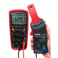TECPEL DMM-139 Multimètre portable de haute précision de marque taïwanaise True RMS 600V AC/DC pour l'industrie