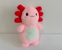Peluche Axolotl rose Kawaii en gros, jouet en peluche doux pour enfants et collectionneurs, adorable peluche Axolotl