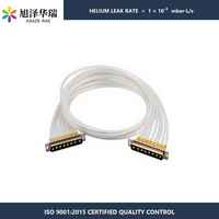 Conector de alimentación de cable de vacío 8W8 D-Sub de contacto mixto con arnés de cableado de vacío