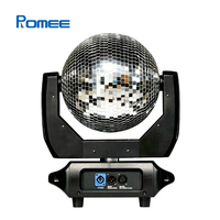 Lumière de boule miroir dynamique avec effets de réflexion rotatifs, contrôle DMX512 pour DJ, club, concert, événement, éclairage de scène